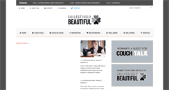 Desktop Screenshot of collectivelybeautiful.com